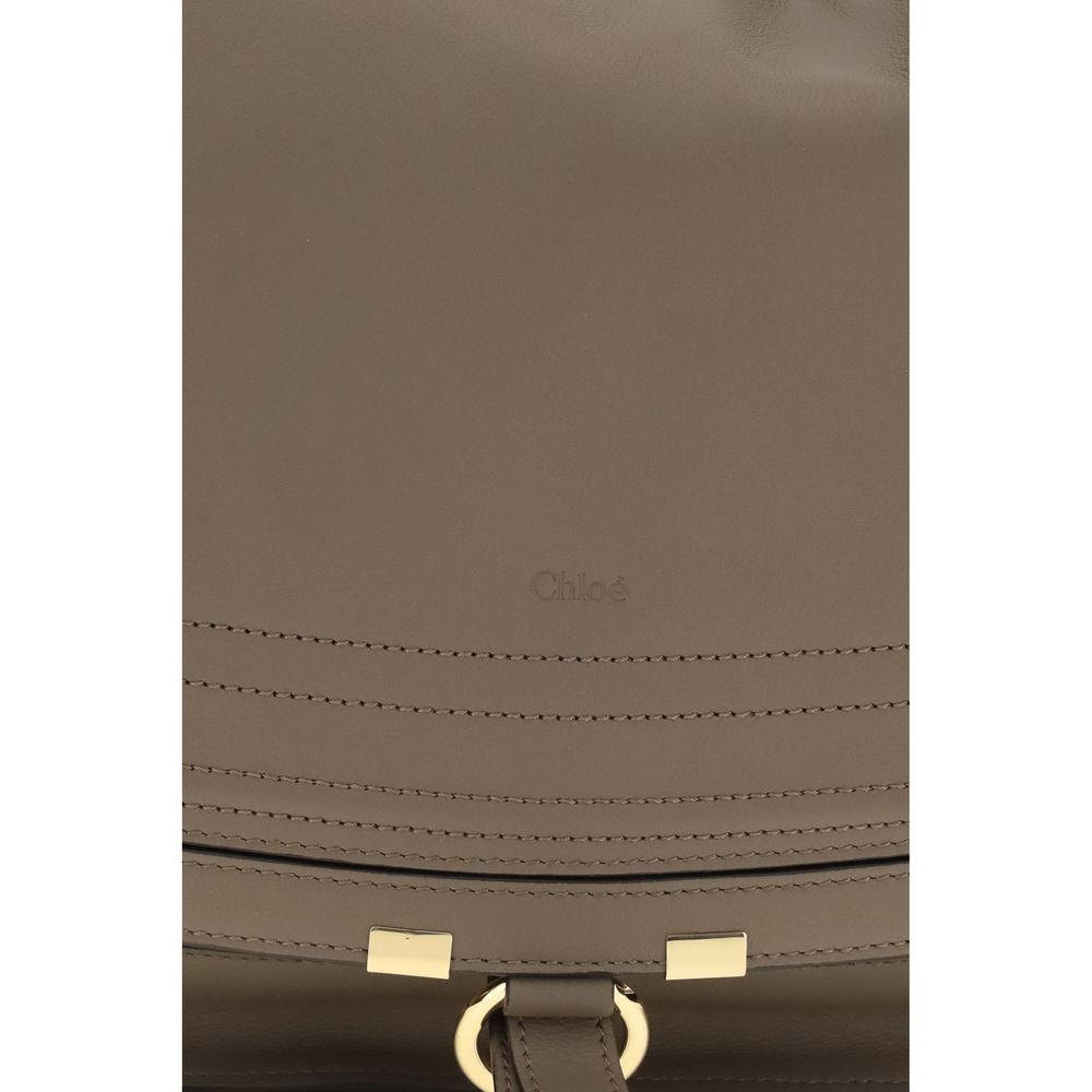 Chloé Beige Calf Leather Bos Taurus Shoulder Bag