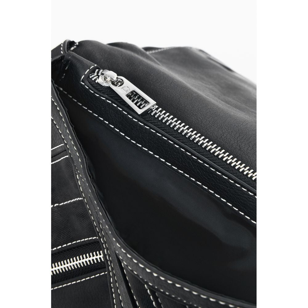 Desigual Black Polyethylene Women Backpack