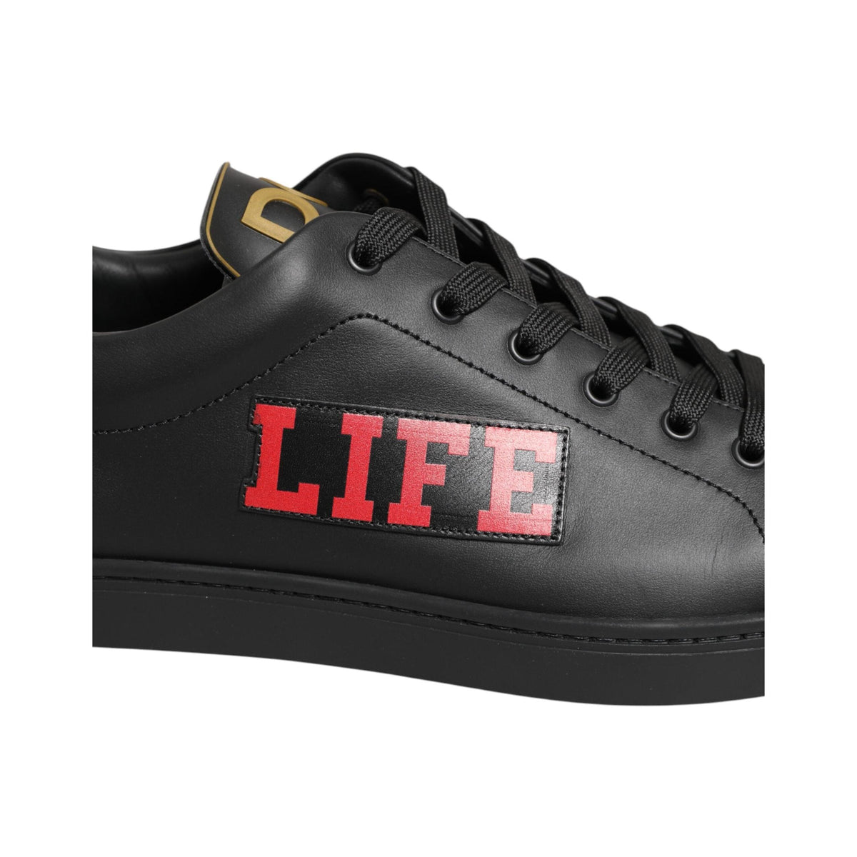 Dolce & Gabbana Black Street Life Low Top Men Sneakers Shoes