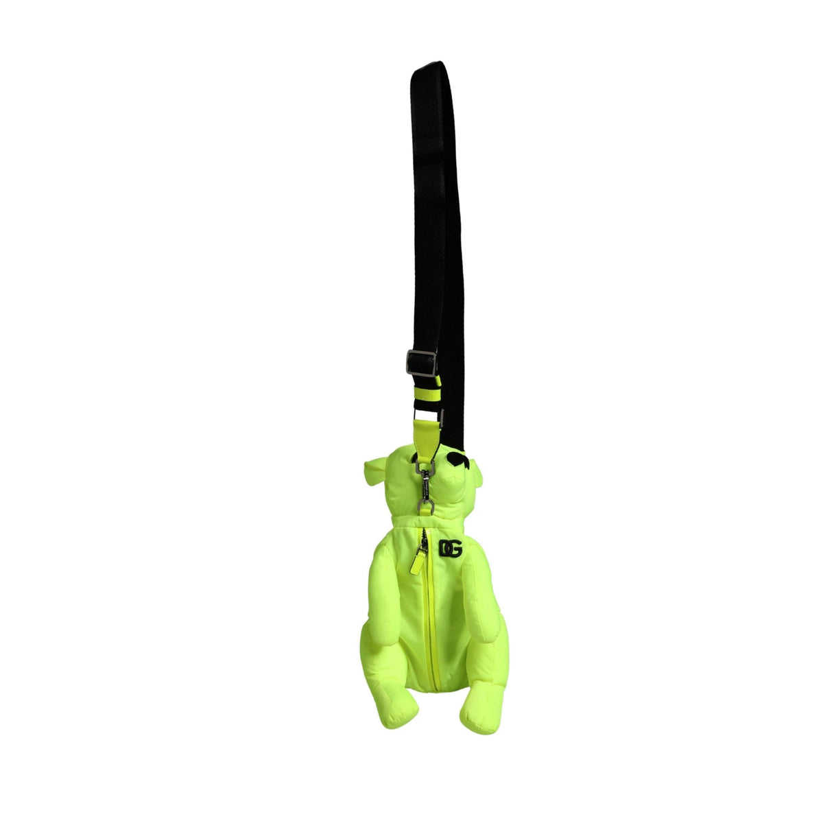 Dolce & Gabbana Green Polyester Animal Silhouette Waist Belt Borse Bag