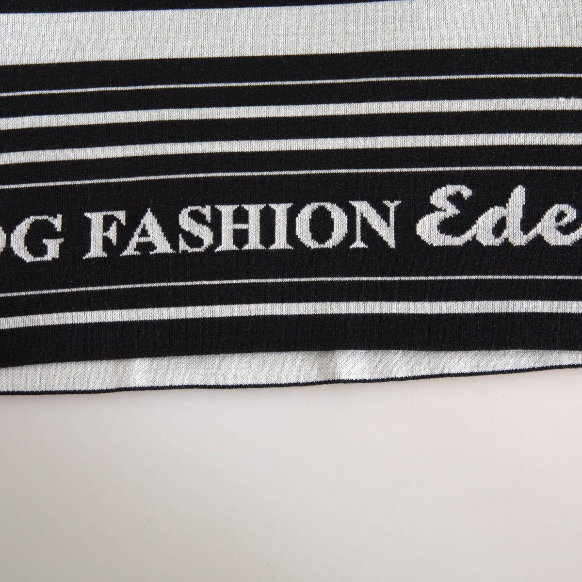 Dolce & Gabbana White Cotton DG Fashion Crew Neck Tee T-shirt
