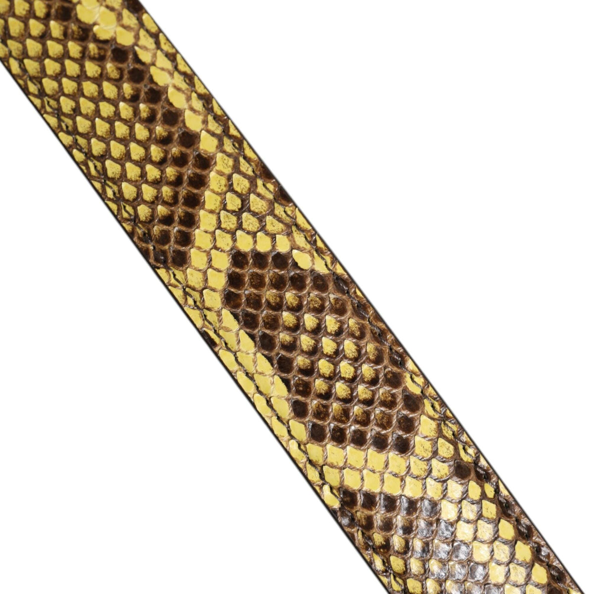 Dolce & Gabbana WMB448 yellow exotic leather bag strap