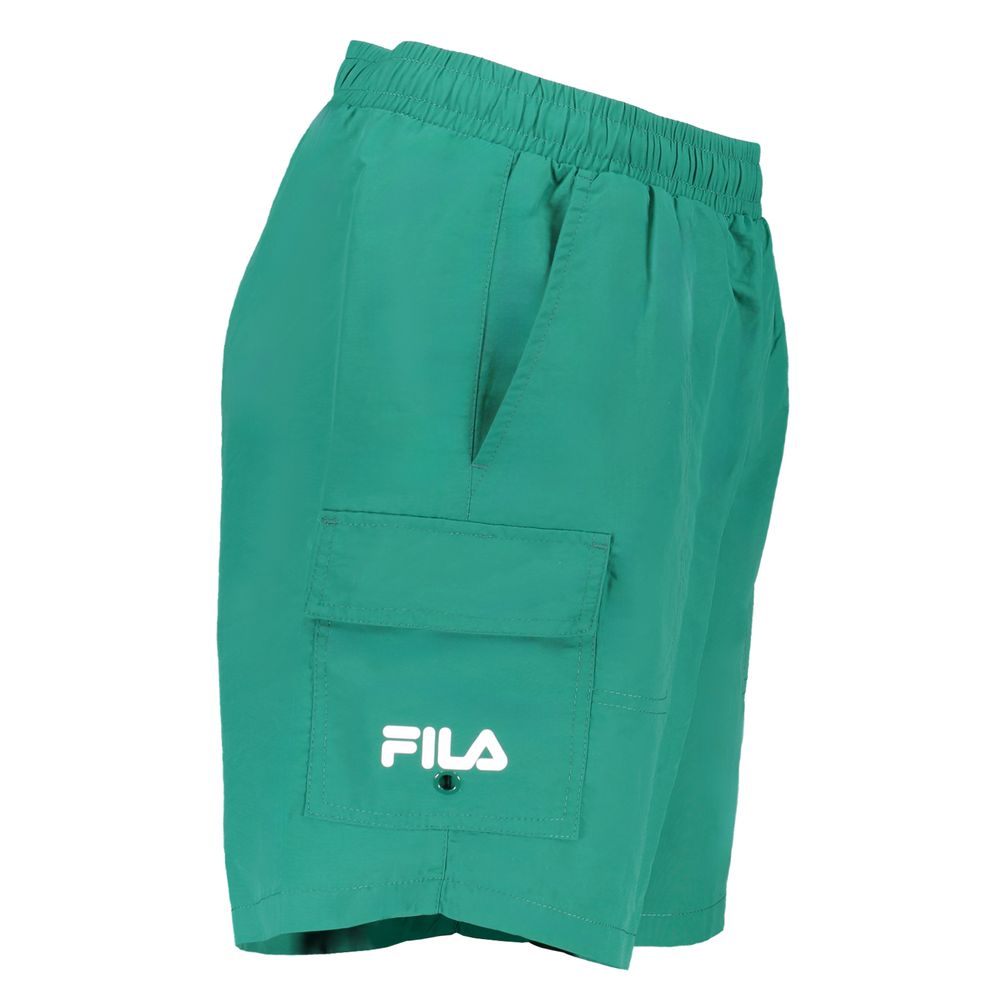 Fila Green Cotton Men's Swim Shorts