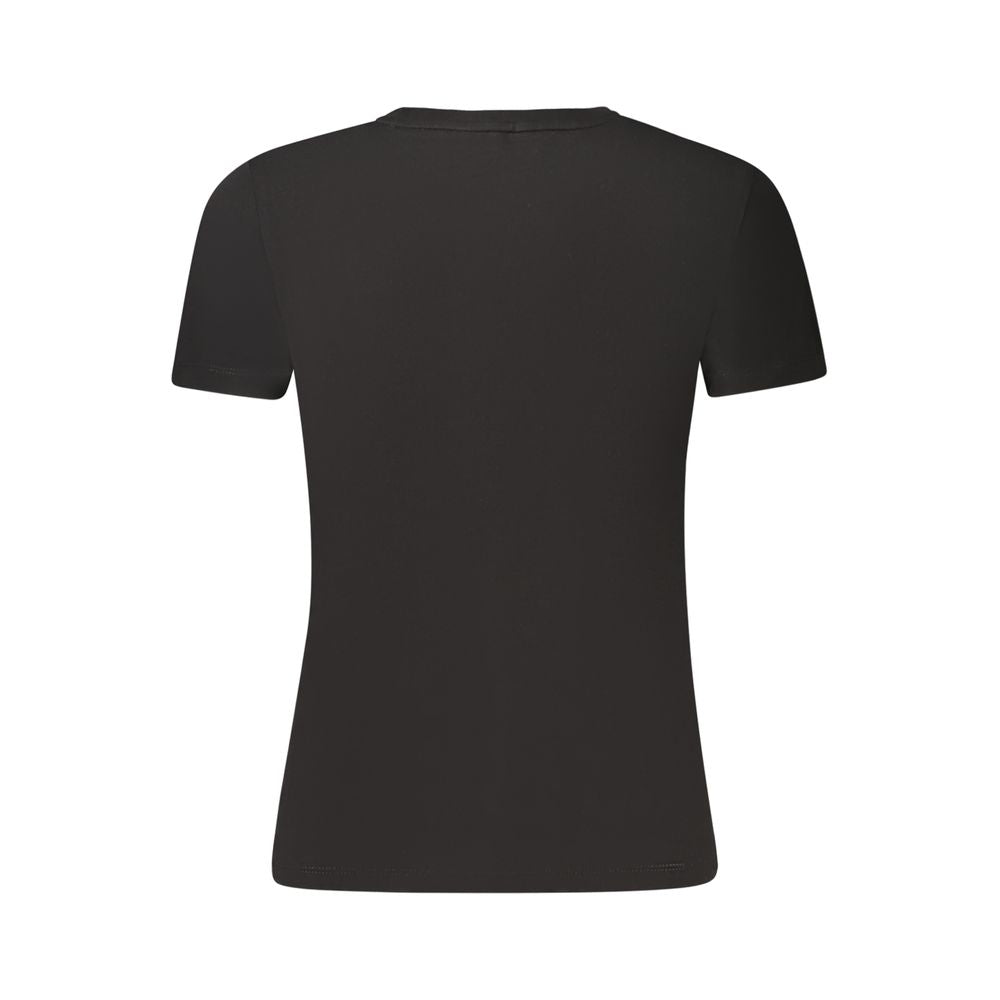 Guess Jeans Black Cotton Women's T-Shirt