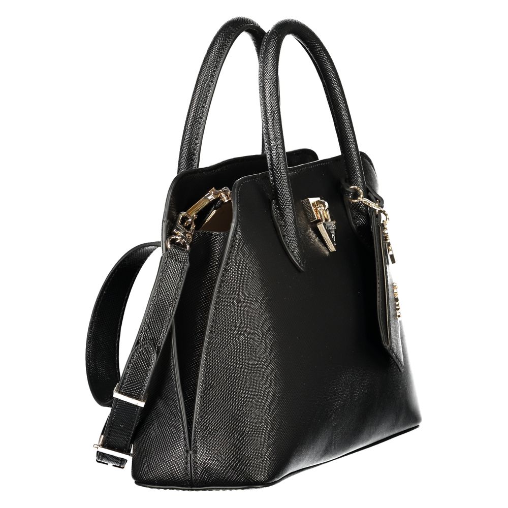 Guess Jeans Black Polyurethane Women Handbag