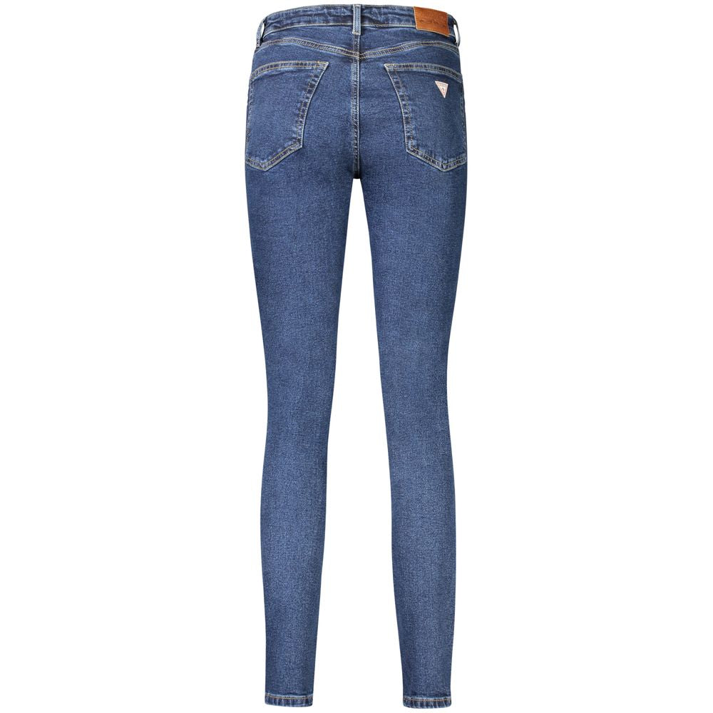 Guess Jeans Blu Cotton Women's Skinny Jeans
