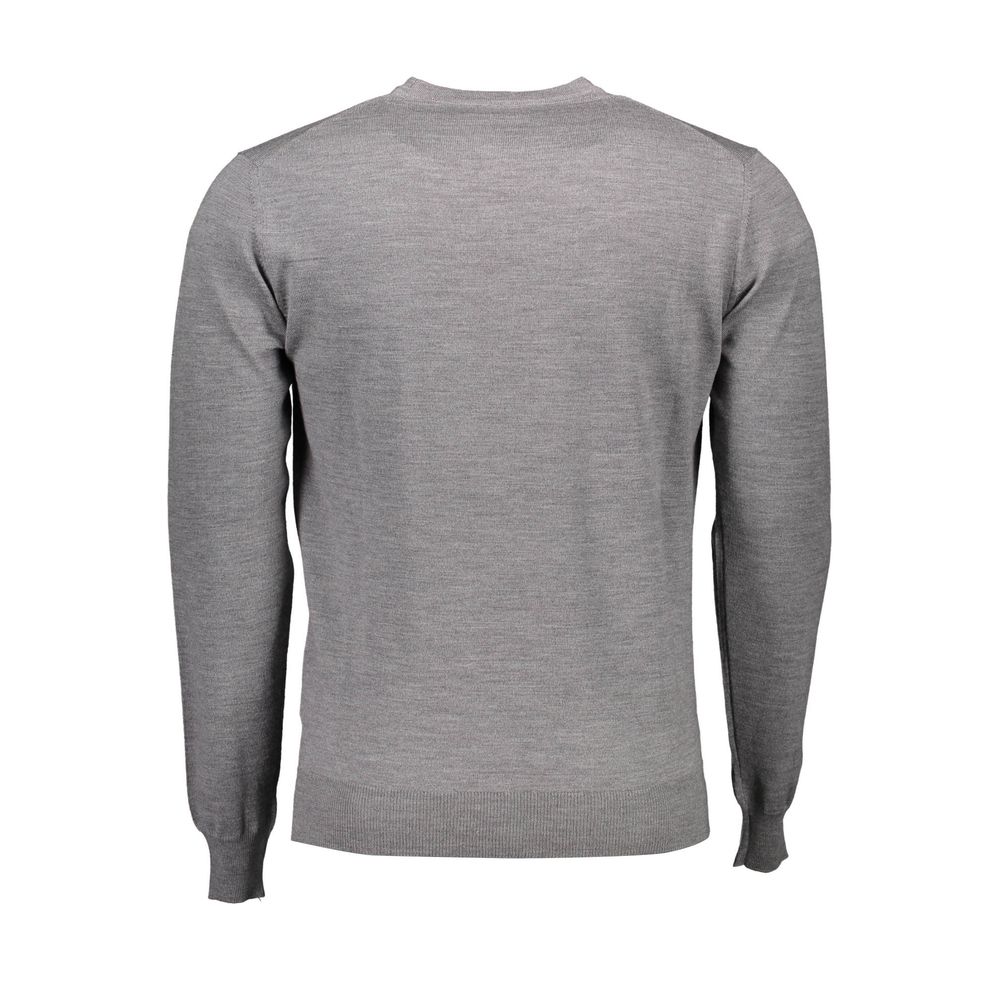Harmont & Blaine Grigio Wool Men Sweater
