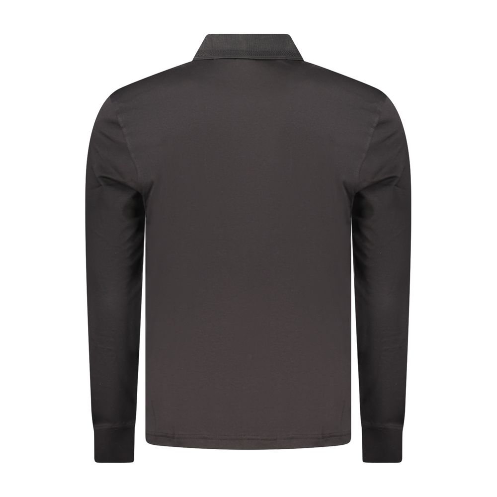 Hugo Boss Black Cotton Polo Shirt