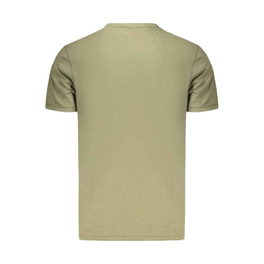 Hugo Boss Green Cotton Men's T-Shirt