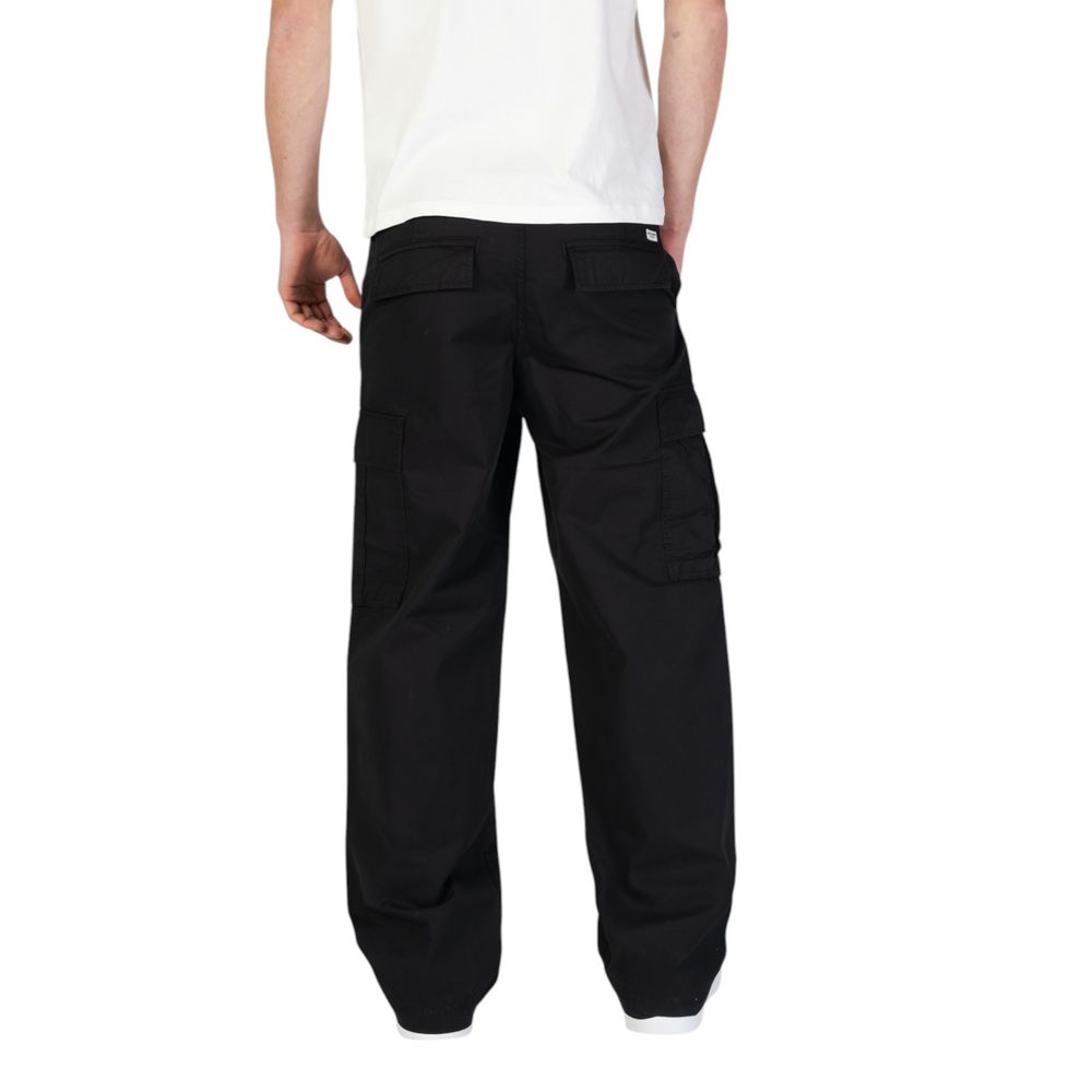 Jack Jones Black Cotton Pant