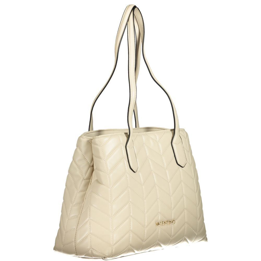 Mario Valentino Beige Polyurethane Women's Bag