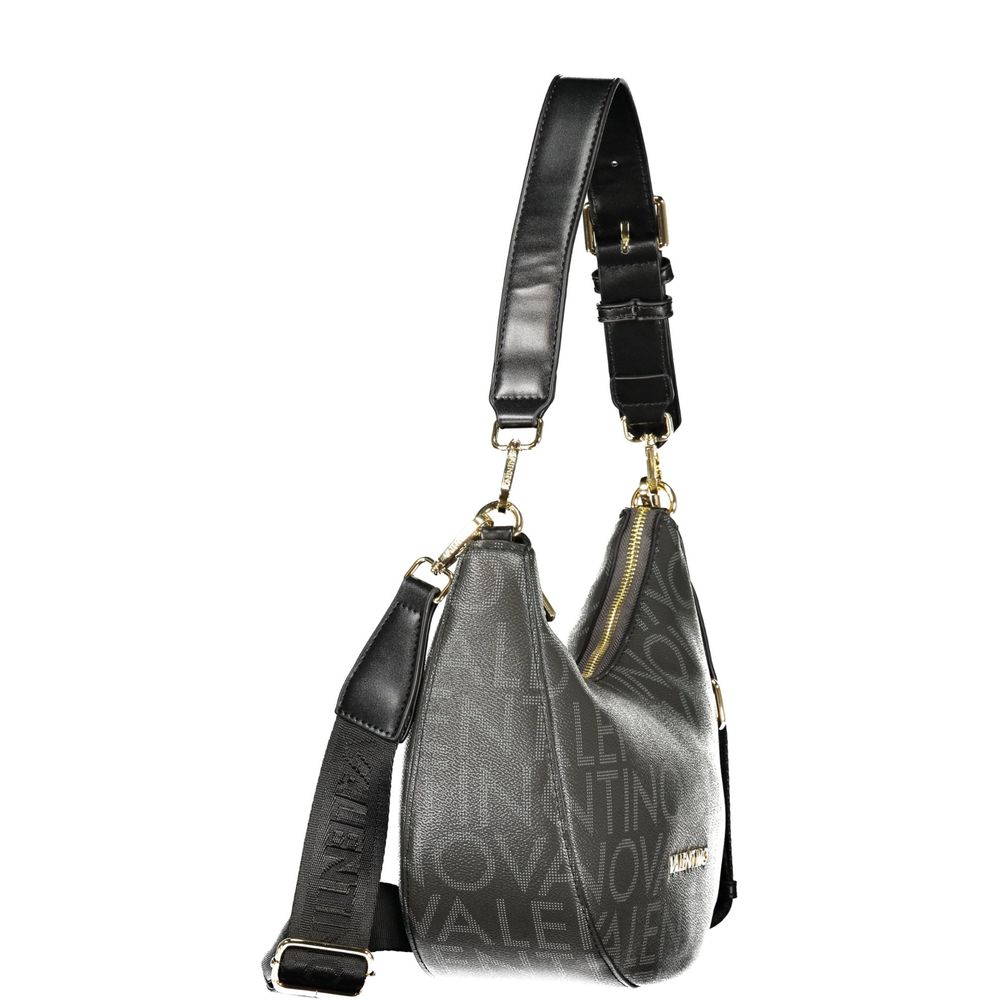 Mario Valentino Black Polyurethane Women Handbag