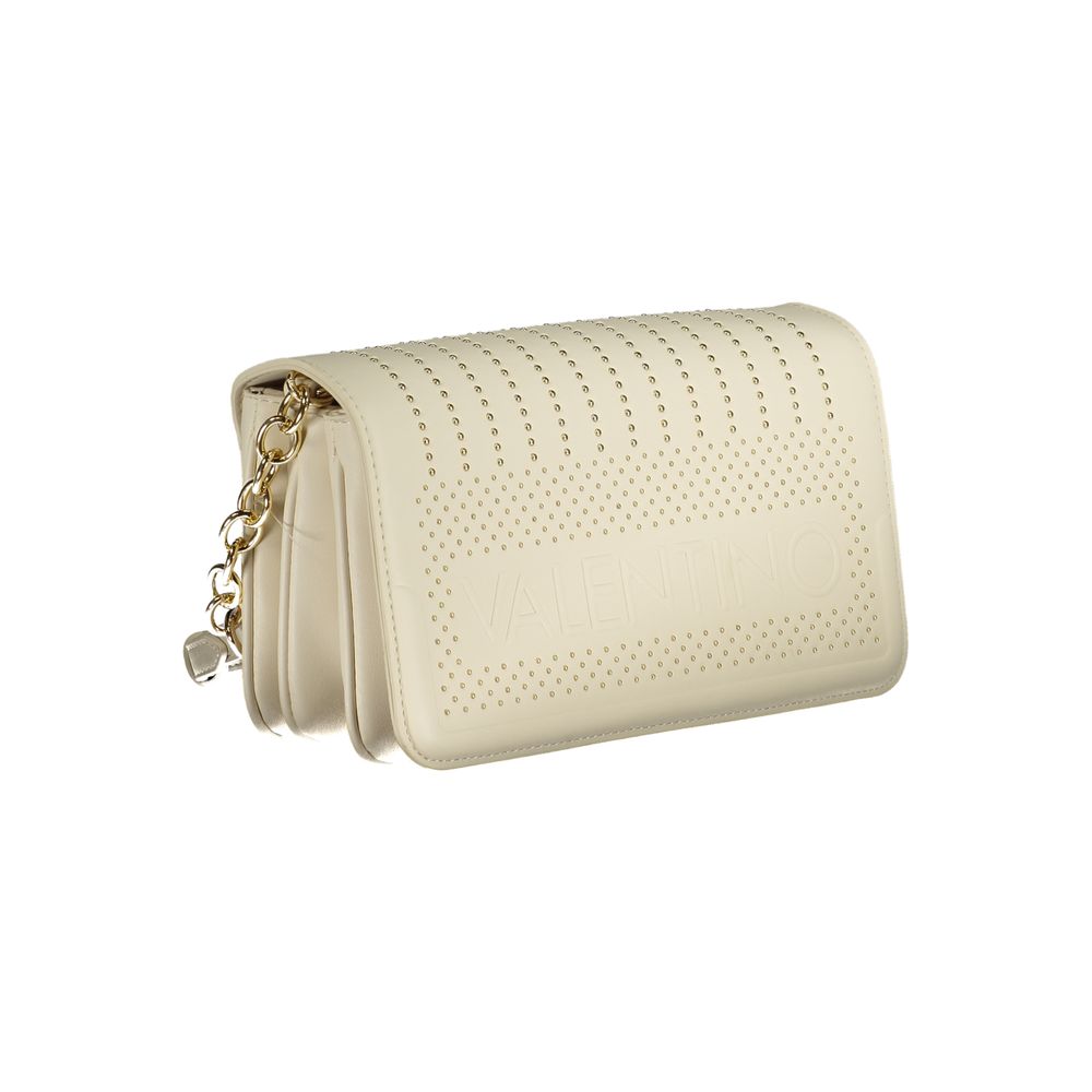 Mario Valentino White Polyurethane Women's Shoulder Bag