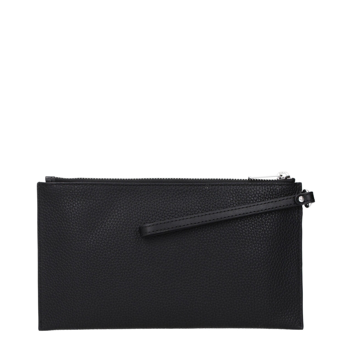 Michael Kors Black Leather Clutch Bag