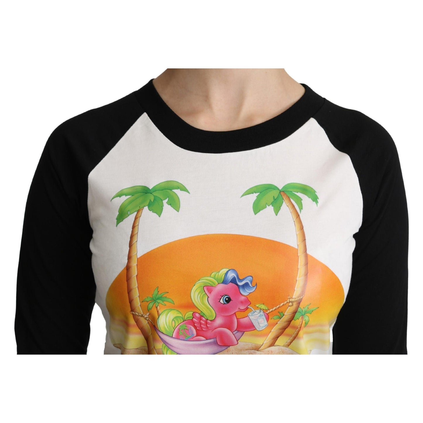 Moschino White Cotton T-shirt My Little Pony Top Tshirt