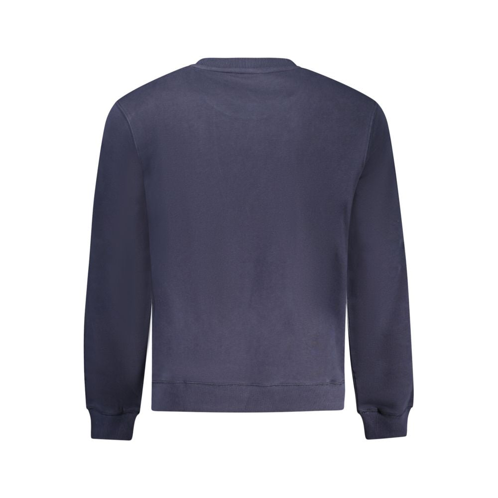 Napapijri Blue Cotton Men Sweatshirt
