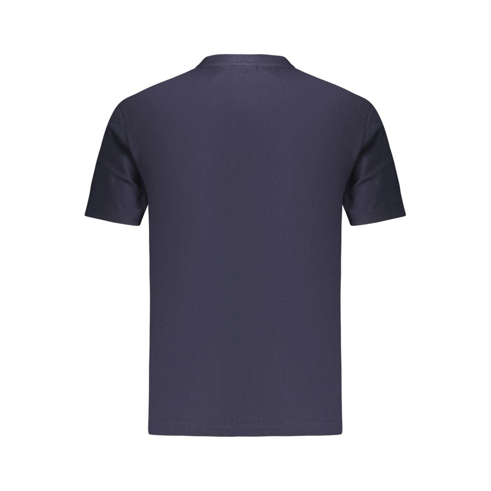 Napapijri Blue Cotton Men T-Shirt