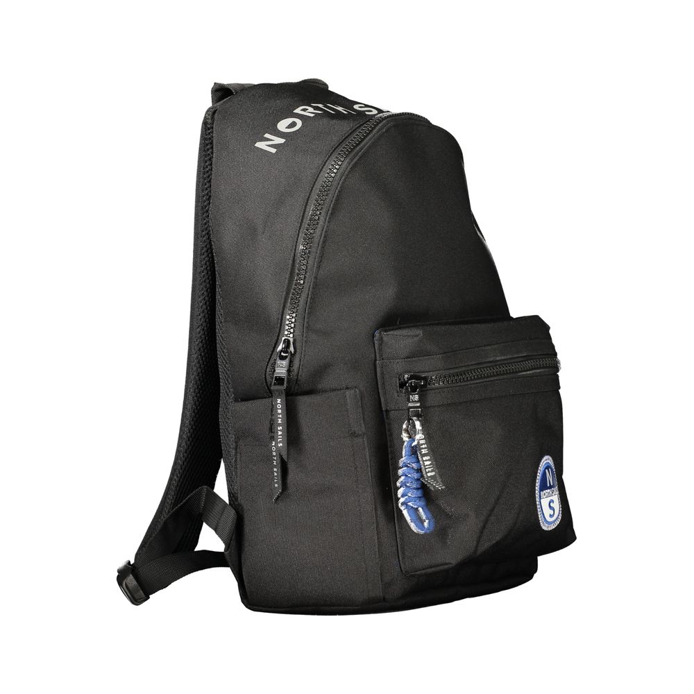 North Sails Black Polyester Backpack