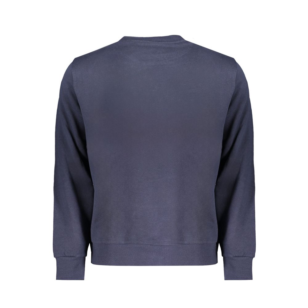 North Sails Blue Cotton Men Sweatshirt