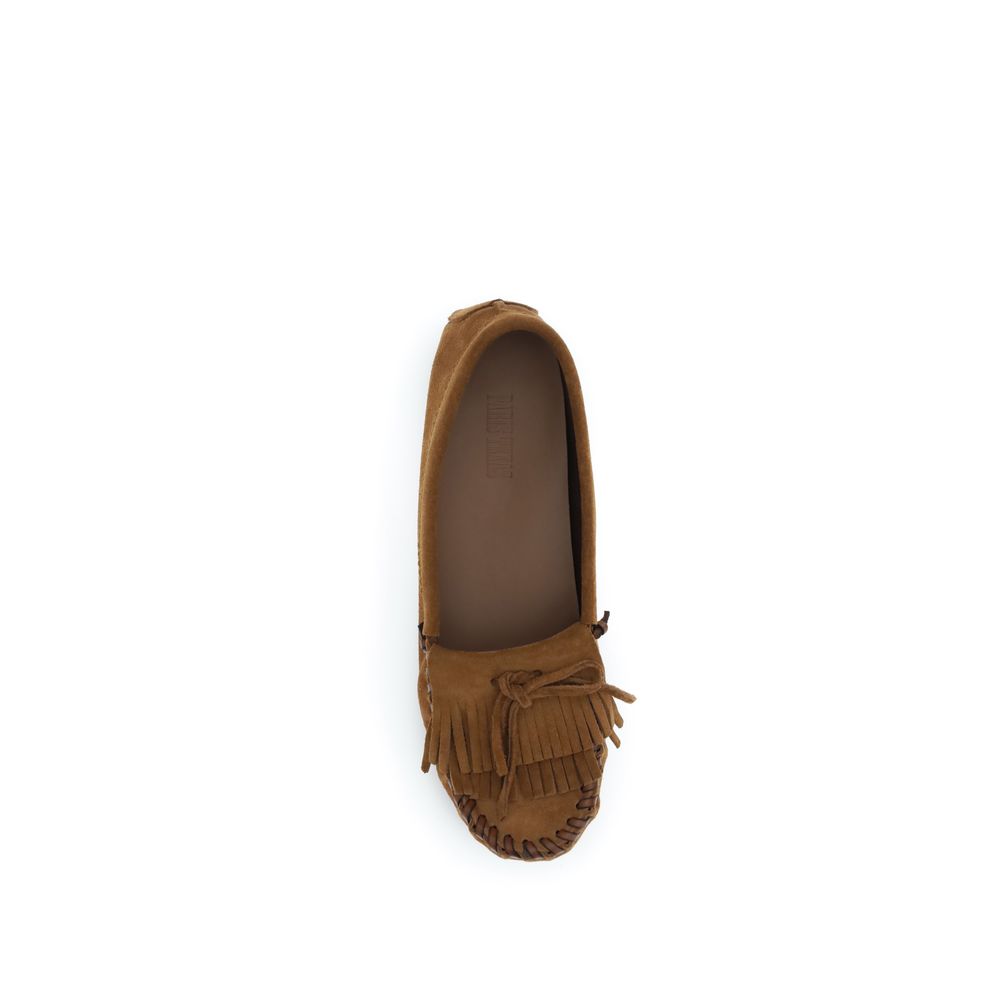 Paris Texas PX1580XV003COGNAC brown calf leather loafers