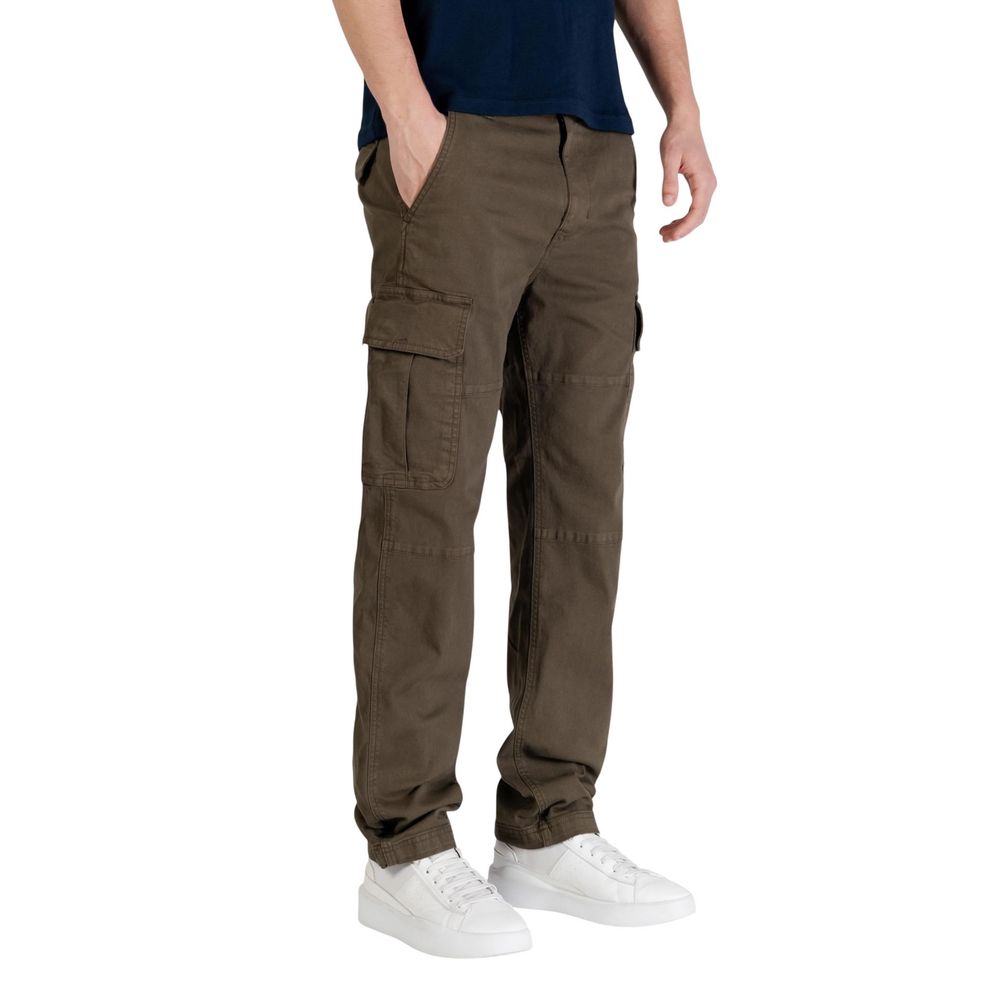 Tommy Hilfiger Jeans Green Recycled Cotton Cargo Pants