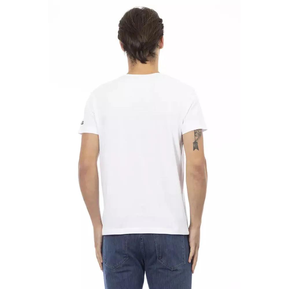 Trussardi Action White Cotton Men's T-Shirt