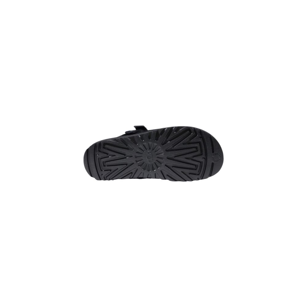 UGG Black Recycled Polyester Platform Pumps