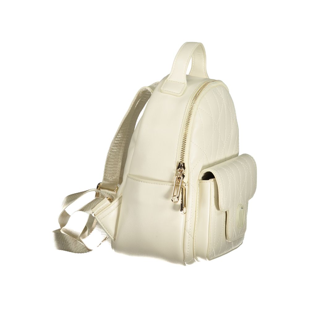 Mario Valentino VA-44491 white polyurethane backpack for women
