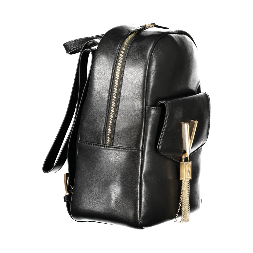 Valentino Black Polyurethane Women's Backpack