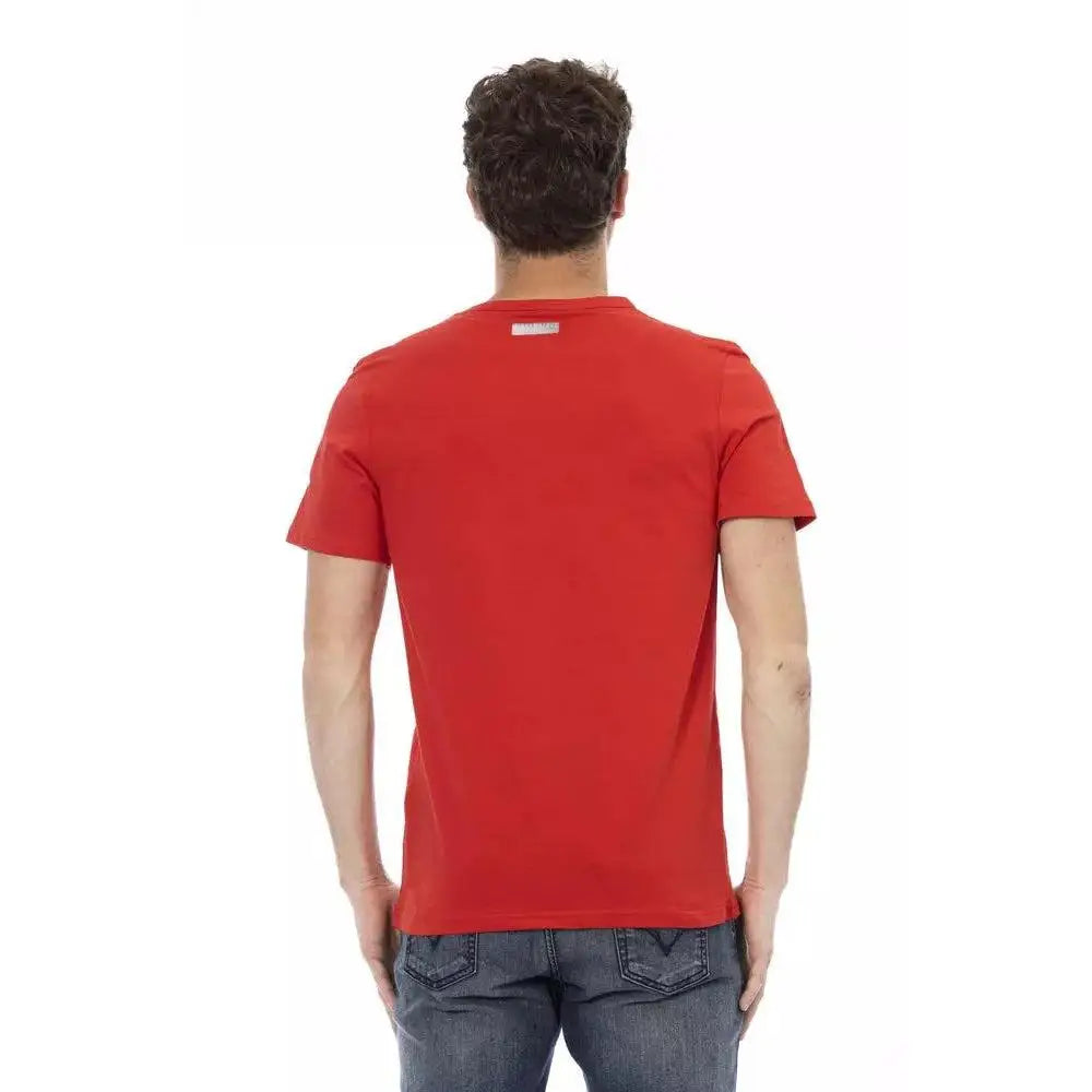 Bikkembergs Red Cotton Men T-Shirt