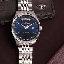 Philip Watch Roma Automatic R8223217004 – herreur med blå urskive