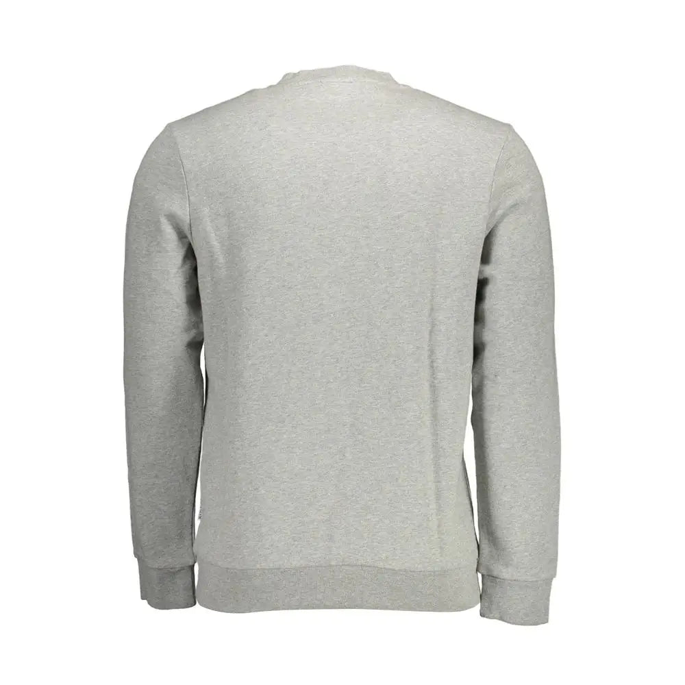Napapijri grå sweater i 100% originale brands, outlet mærkevarer