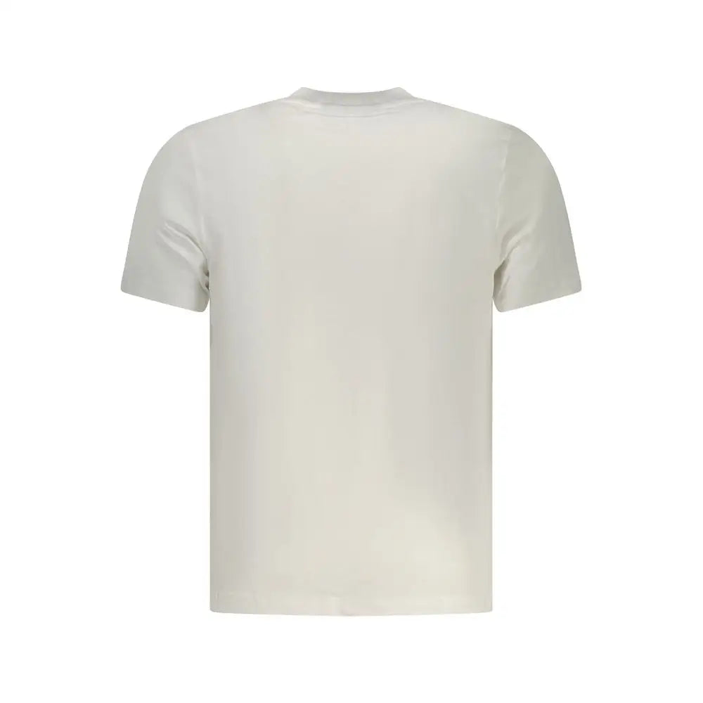 Cream-farvet North Sails Bianco bomuld herret-shirt med kortærmet crew neck design