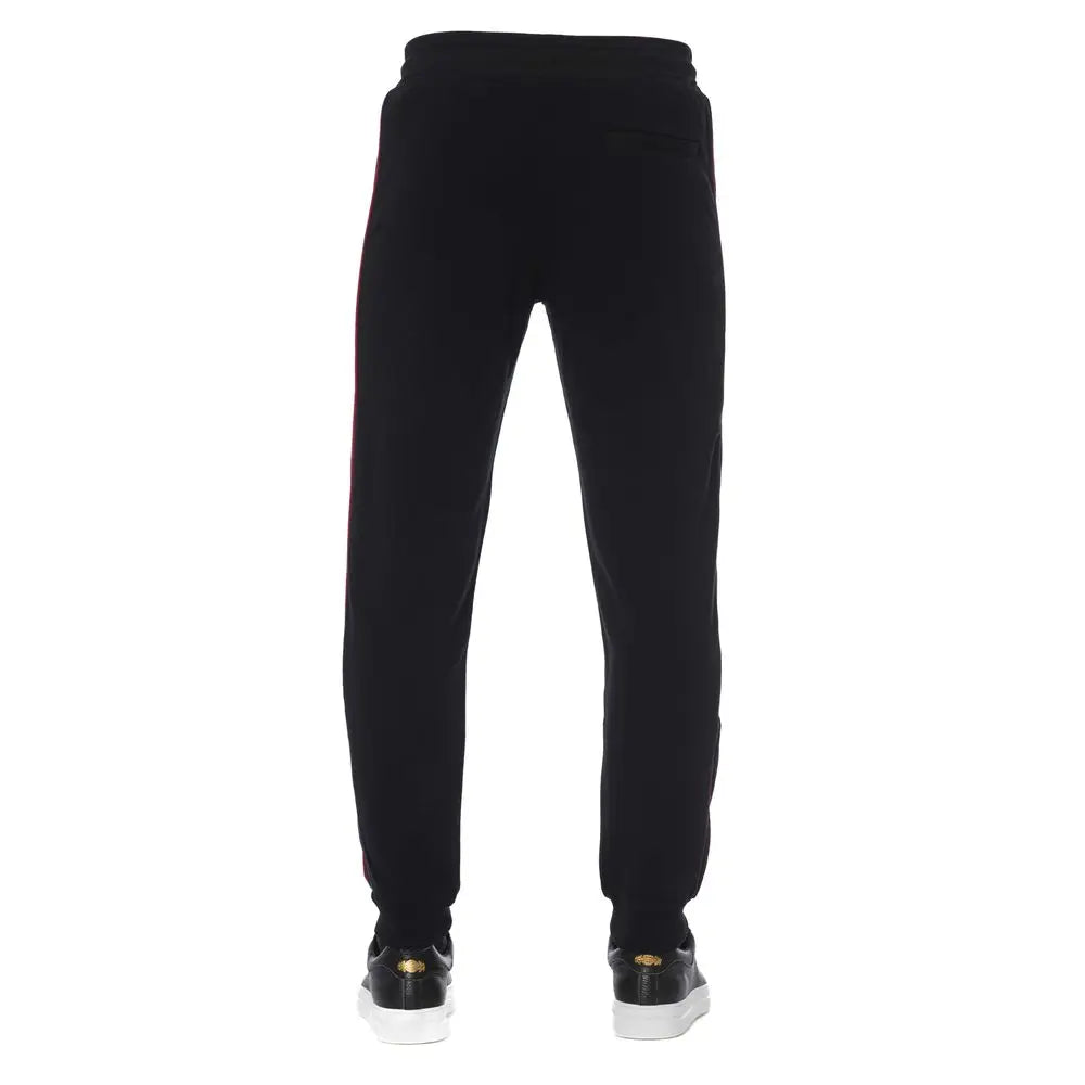 Trussardi Black Cotton Men's Sports Pant