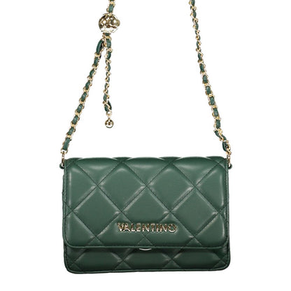 Mario Valentino Verde Poliuretano Woman Shoulder Bag