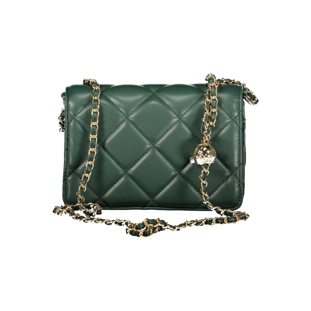 Mario Valentino Verde Poliuretano Woman Shoulder Bag