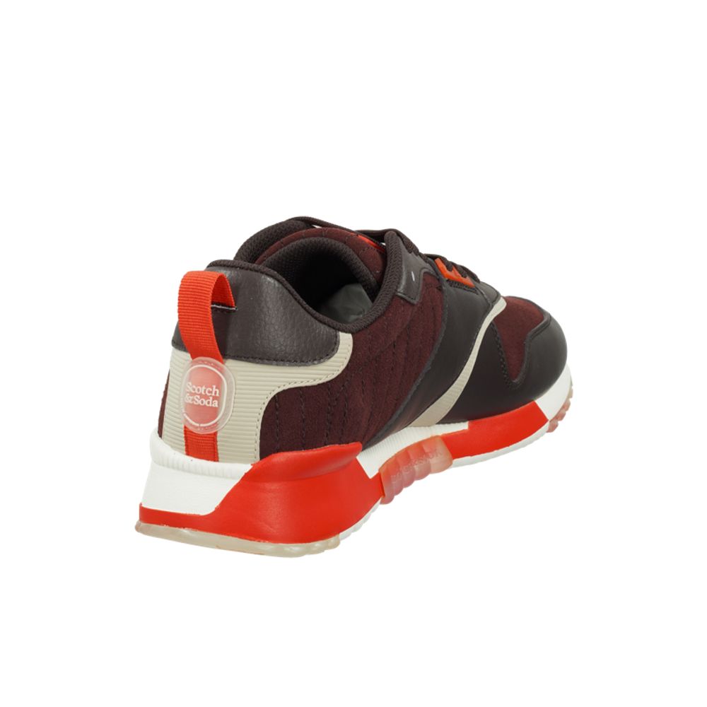 Scotch & Soda Multicolor Cowhide Athletic Sneakers