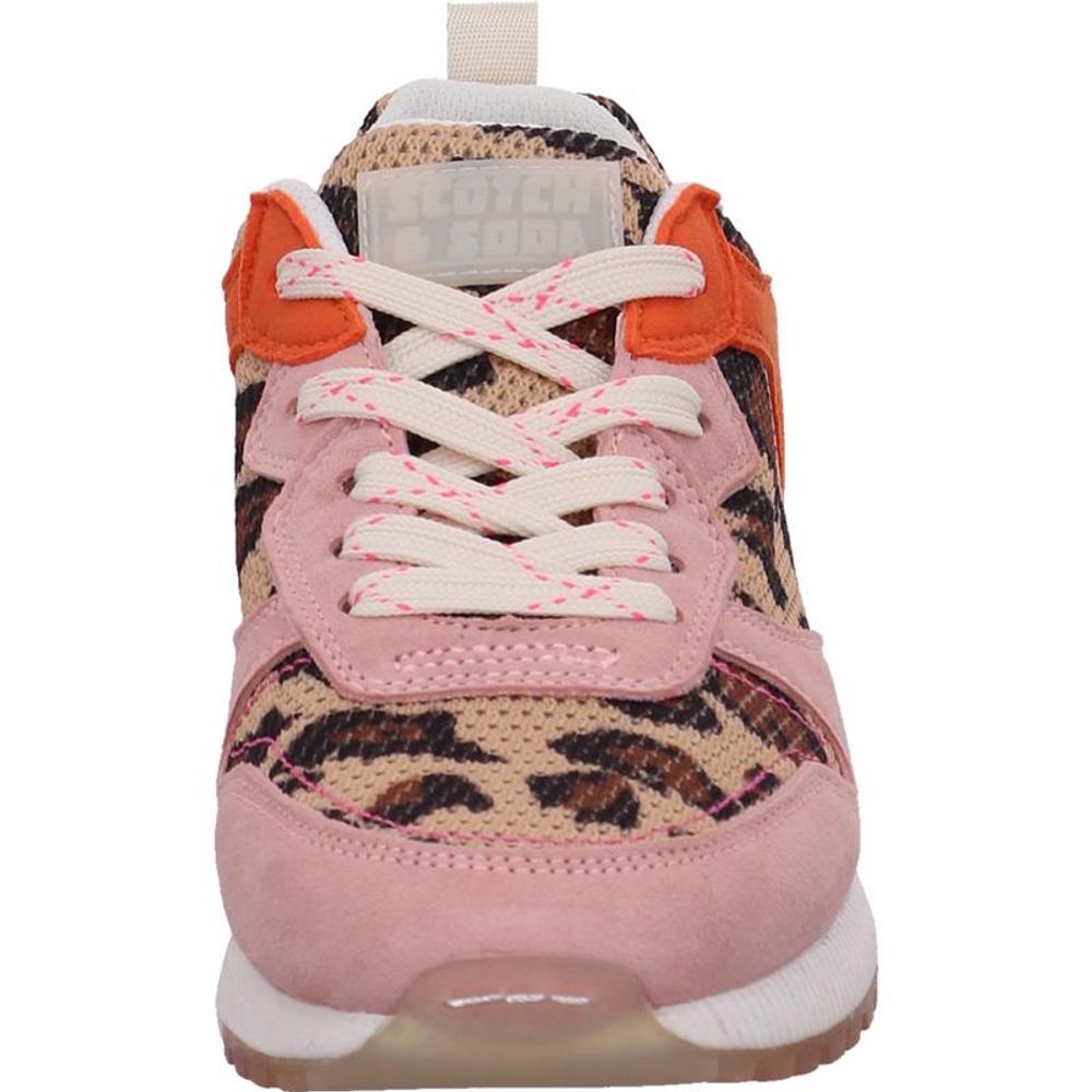 Scotch & Soda Multicolor Leather Low Top Sneakers