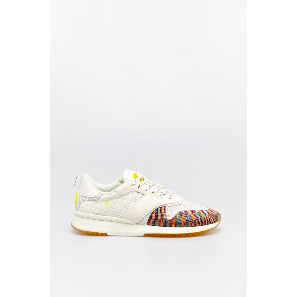 Scotch & Soda Textile Sneakers – White Rainbow
