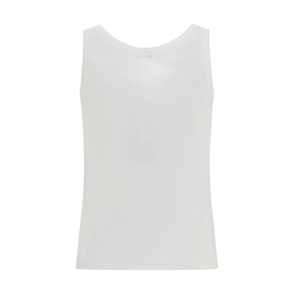 Versace White Cotton Top