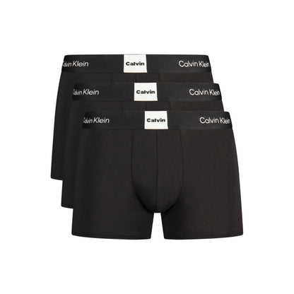 Calvin Klein Black Cotton Men's Boxer Shorts