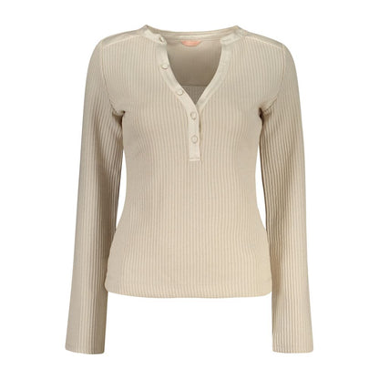 Guess Jeans Beige Polyester Women Sweater