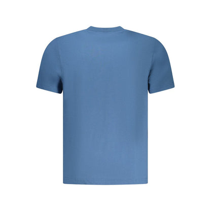 North Sails Blue Cotton Men T-Shirt