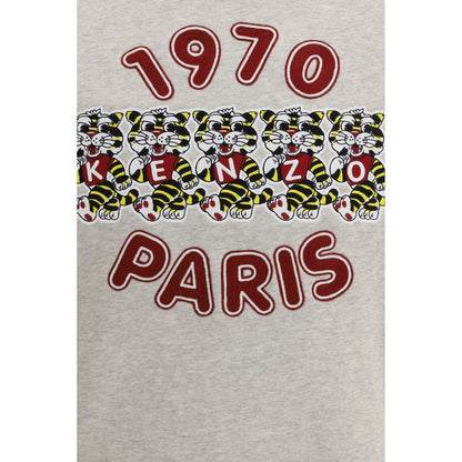 Kenzo Wild Tiger Cotton Sweatshirt – Grey