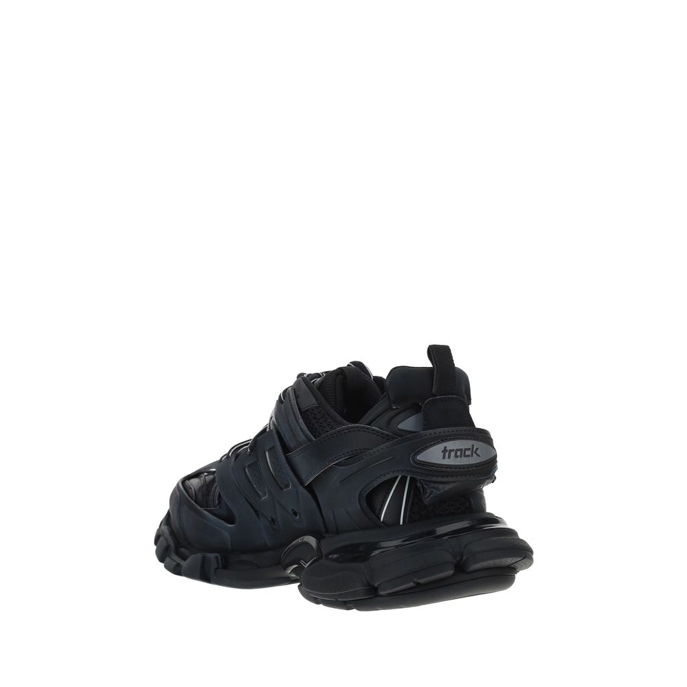Balenciaga Black Polyester Sneakers