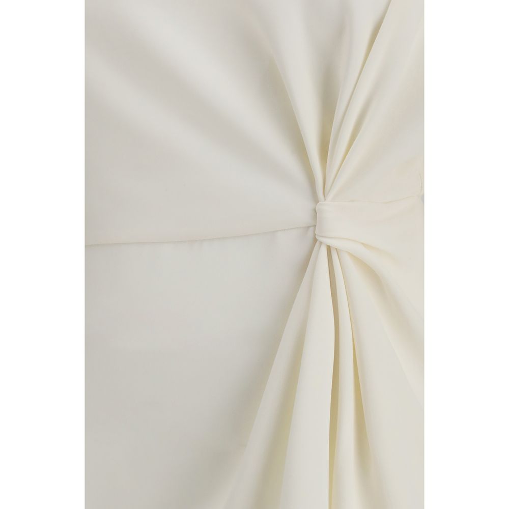 Valentino Cream Silk Top