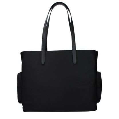 Michael Kors Black Fabric Shoulder Bag