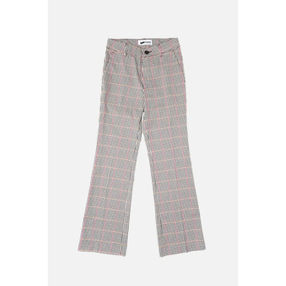 Gas Black Polyester Casual Pants