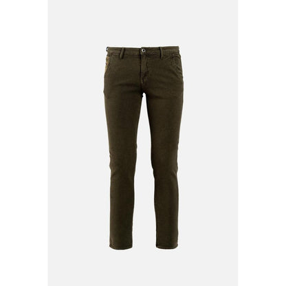 Gas Brown Cotton Jeans Denim