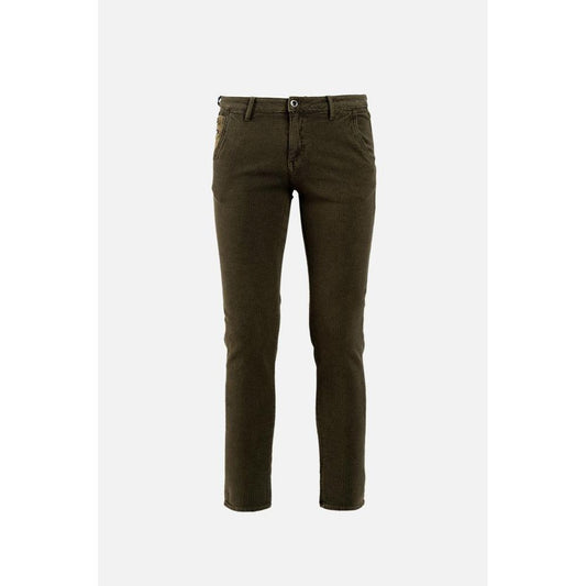 Gas Brown Cotton Jeans Denim